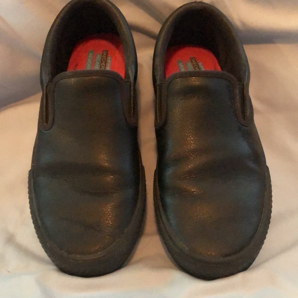 Classic Black Leather Loafers